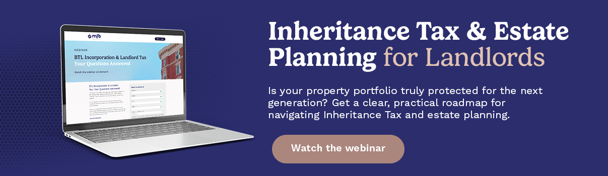 Webinar - Inheritance Tax & Estate Planning